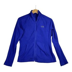 The North Face Women's Full Zip Home Stretch Purple Light‎ Fleece Jacket Small